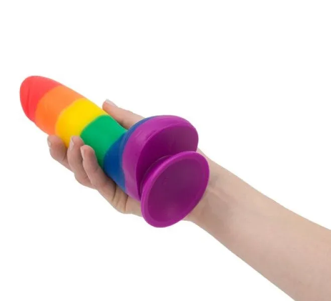 BMS Enterprises Dildos Addiction Justin 8 Rainbow Dildo