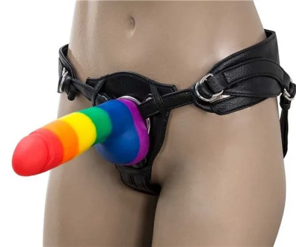 BMS Enterprises Dildos Addiction Justin 8 Rainbow Dildo