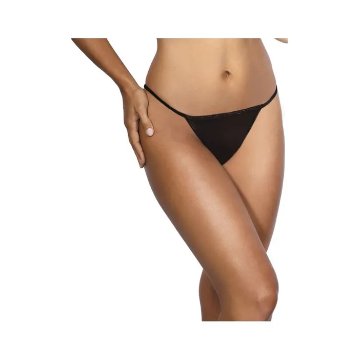 Anal Axami Lingerie Axami Lingerie Classic GString WhiteBlack Small