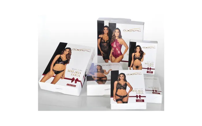 Anal Axami Lingerie Axami Lingerie Classic GString WhiteBlack Small
