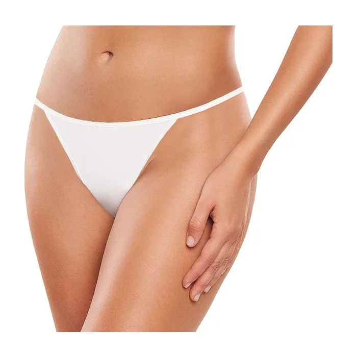Anal Axami Lingerie Axami Lingerie Classic GString WhiteBlack Small