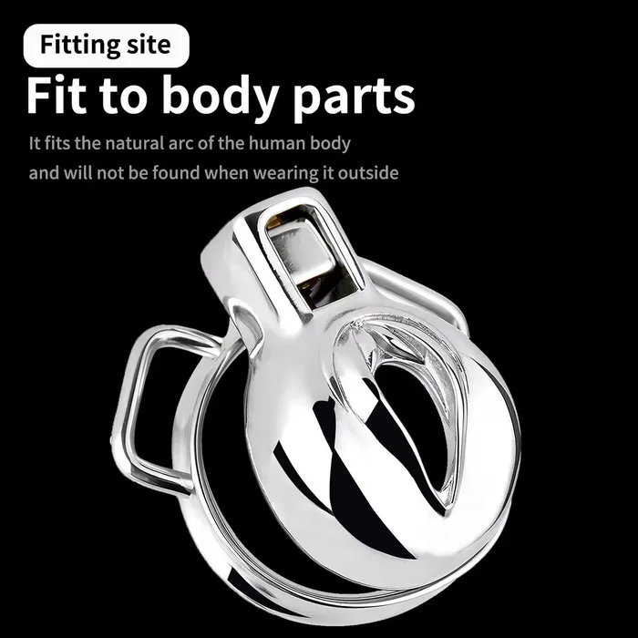 Male Sex Toys CHASTITY CAGE CO Steel Clitty Chastity Cage