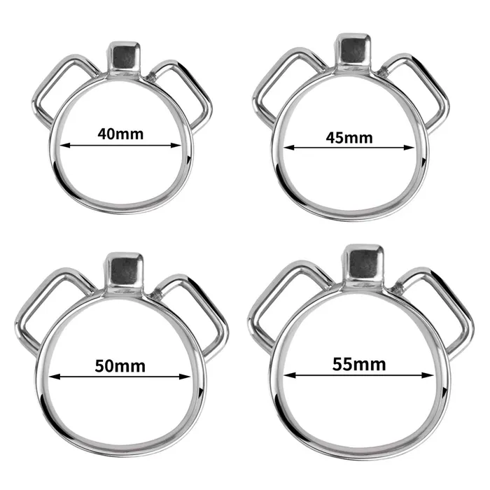 Male Sex Toys CHASTITY CAGE CO Steel Clitty Chastity Cage