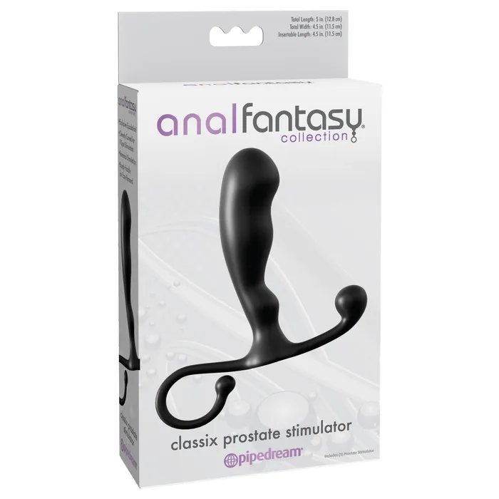 Anal Pipedream Anal Fantasy Collection Classix Prostate Stimulator Black