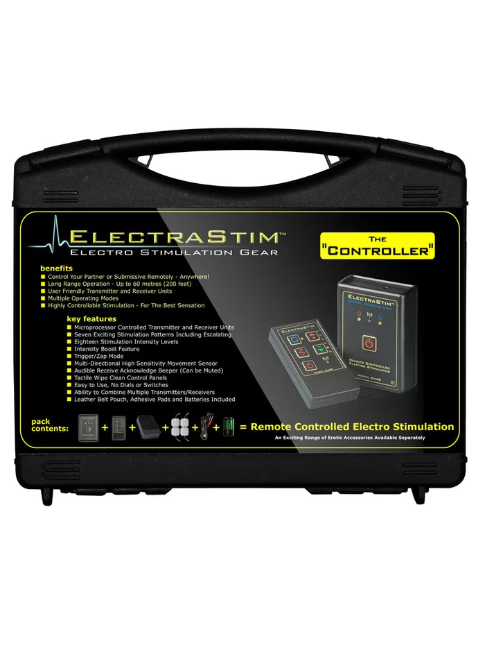 HonourSkintwocom Female Sex Toys Electrastim Controller Remote Control Stimulator