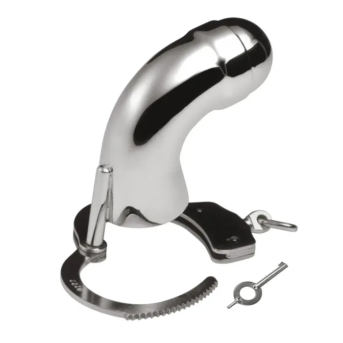 Master Series Male Sex Toys Stainless Steel Chastity Cock Cuff Master Series Male Sex Toys Stainless Steel Chastity Cock Cuff