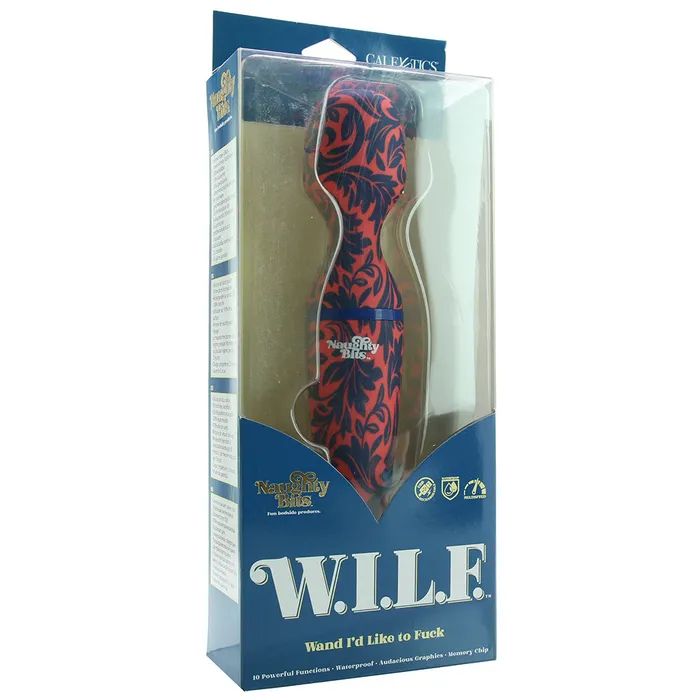 Naughty Bits WILF Wand Id Like to Fk CalExotics Vibrators Naughty Bits WILF Wand Id Like to Fk CalExotics Vibrators