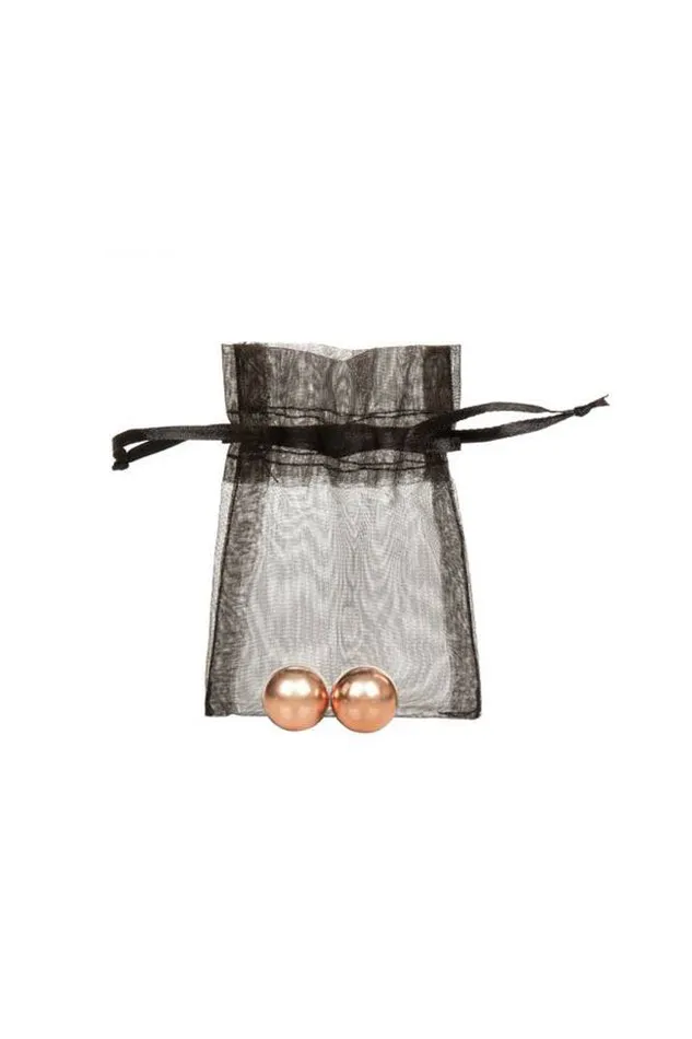 Female Sex Toys Cal Exotics Cal Exotics Entice Weighted Kegel Balls Rose Gold