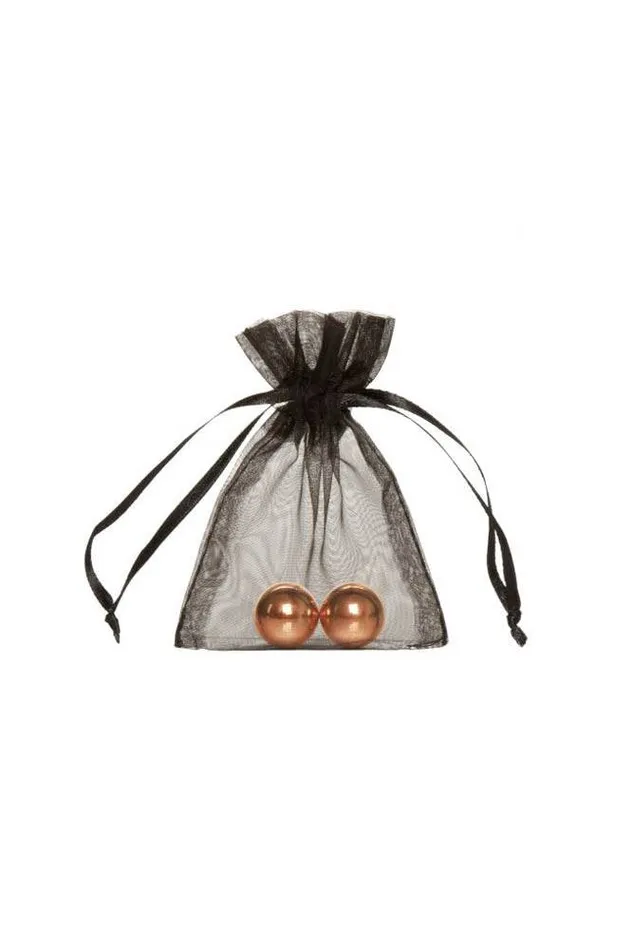 Female Sex Toys Cal Exotics Cal Exotics Entice Weighted Kegel Balls Rose Gold