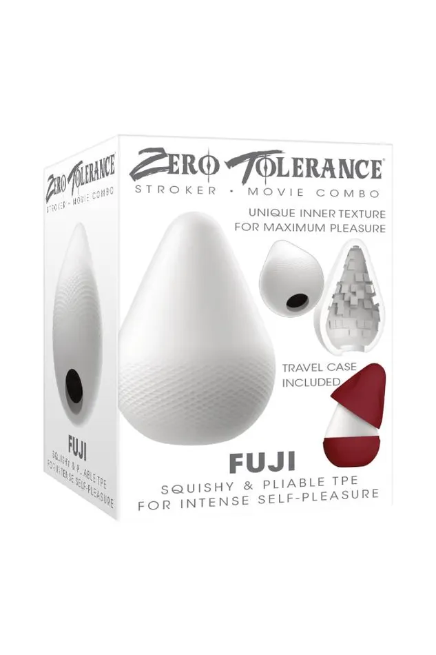 Male Sex Toys Zero Tolerance Zero Tolerance Fuji Stroker White